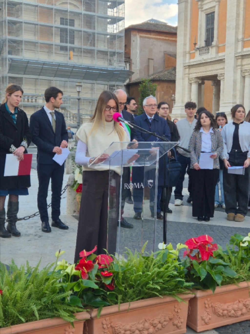 24 marzo 2026: 82 anniversario eccidio ardeatino, commemorazione in Campidoglio, Anfim