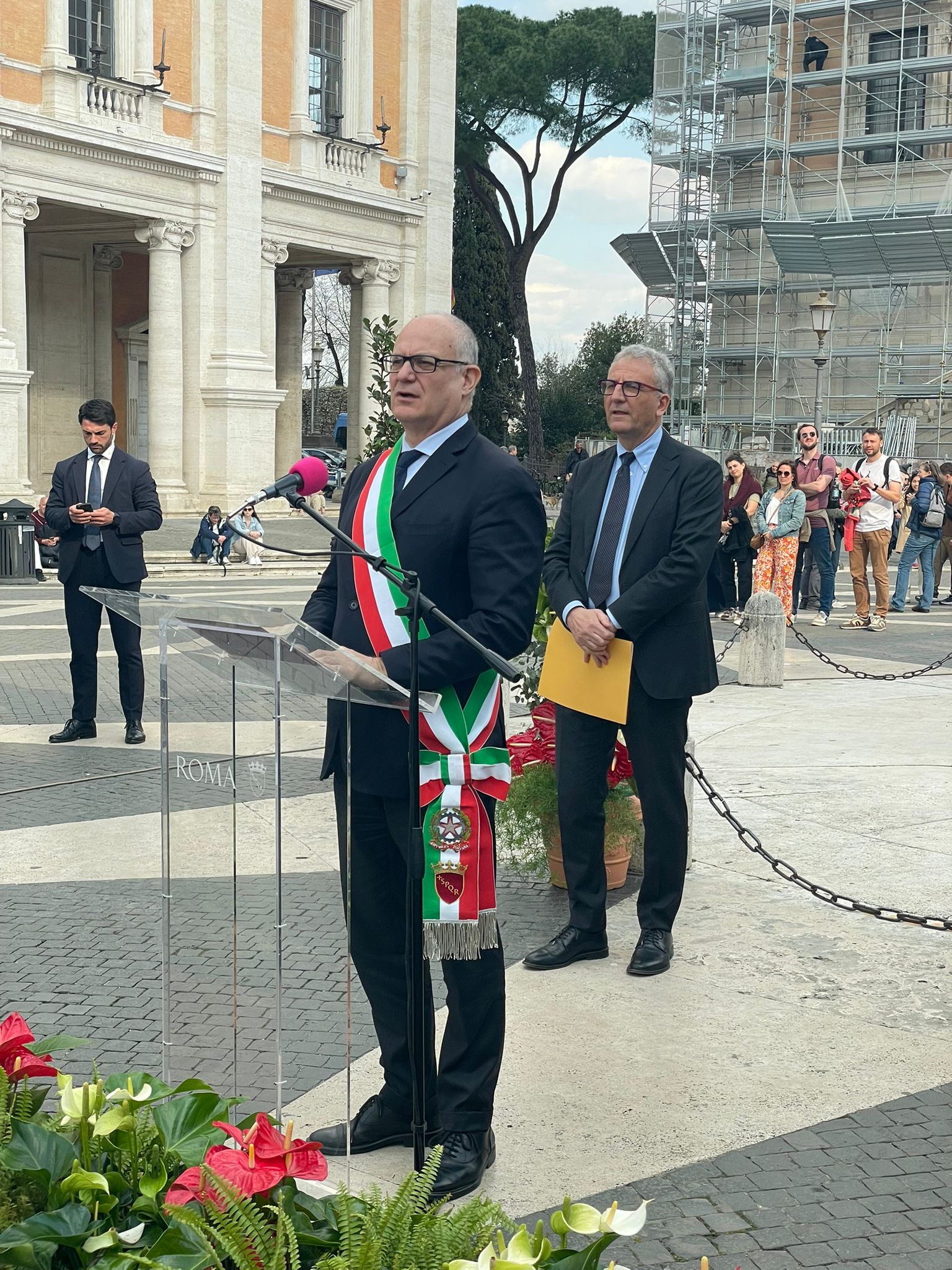 24 marzo 2026: 82 anniversario eccidio ardeatino, commemorazione in Campidoglio, Anfim