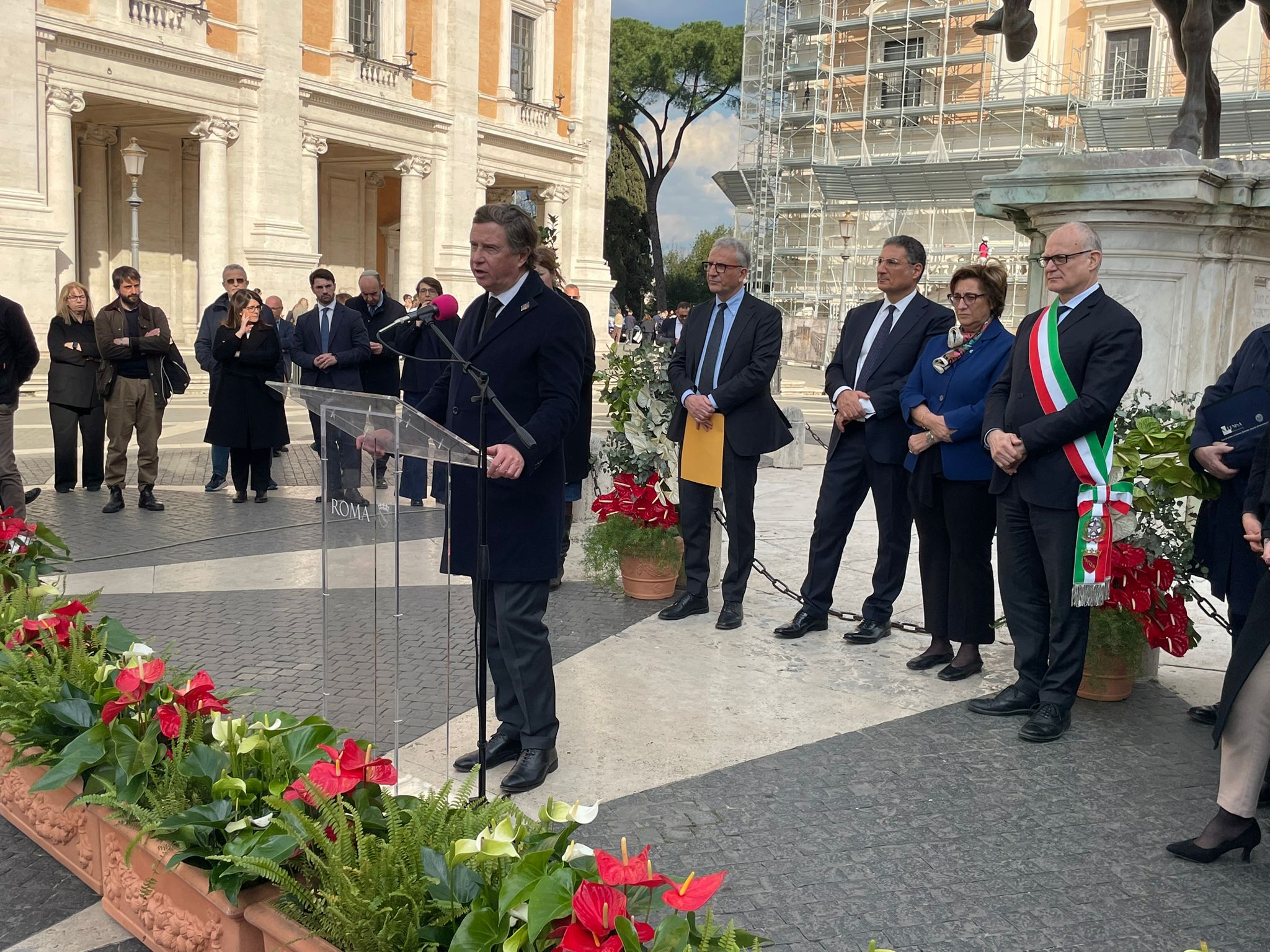 24 marzo 2026: 82 anniversario eccidio ardeatino, commemorazione in Campidoglio, Anfim