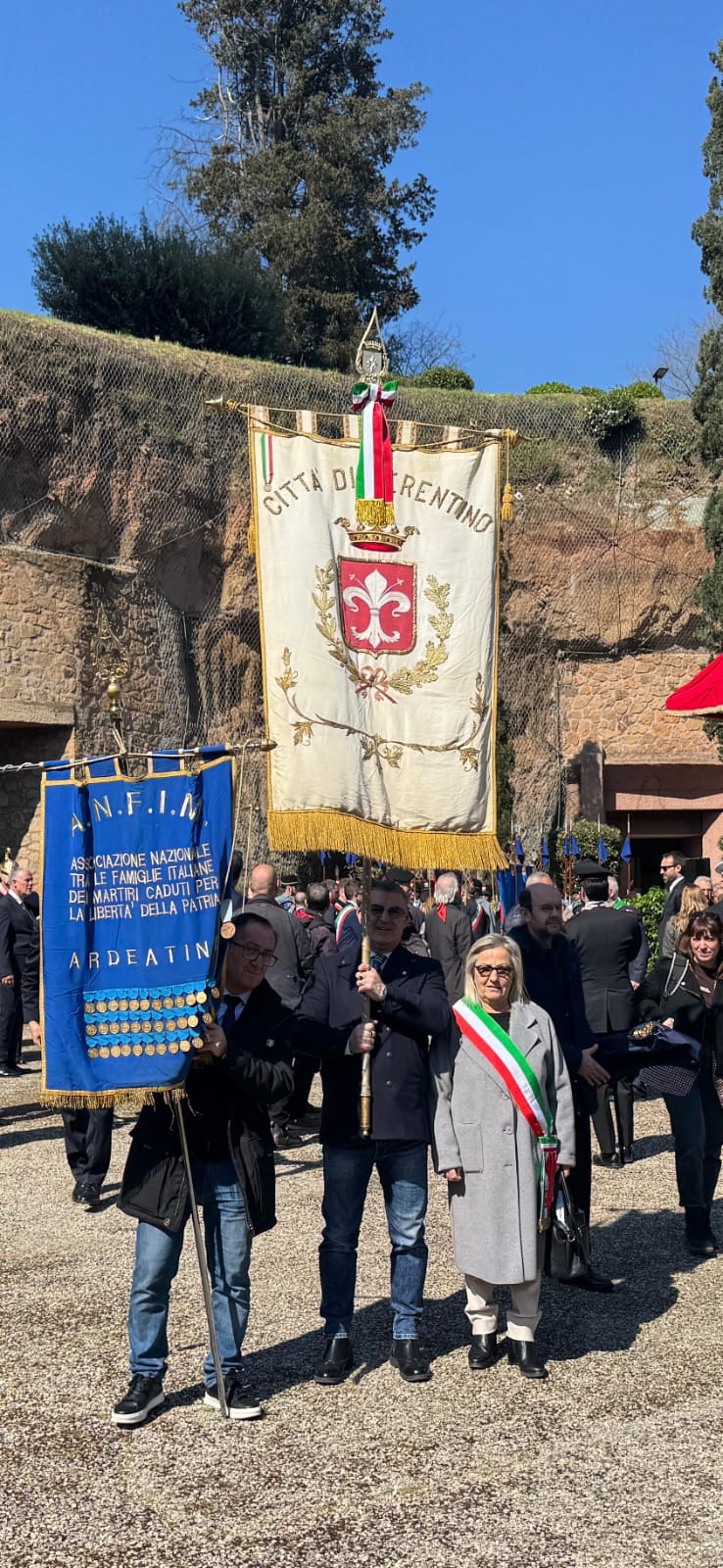 24 marzo 2026: 82 anniversario eccidio ardeatino, commemorazione, Anfim